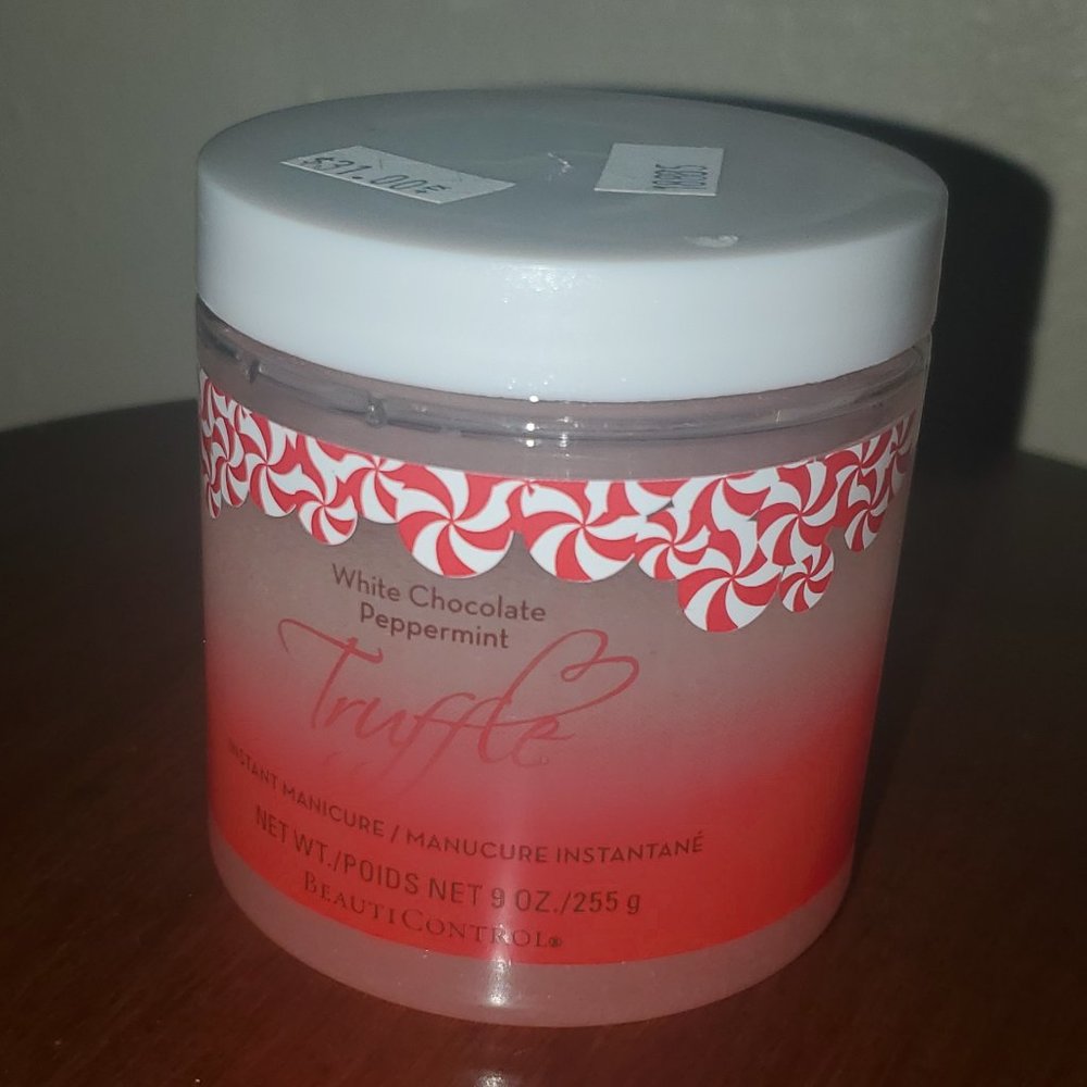 White Chocolate Peppermint Truffles Instant Manicure. Beauticontrol.